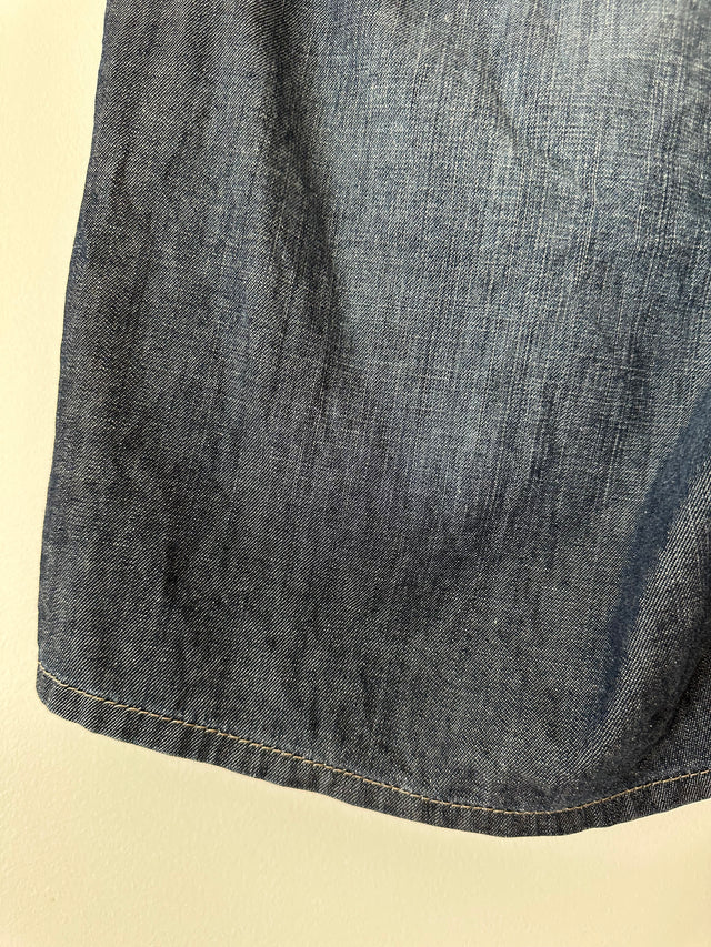MAVI - DENIM SHORTS - WASHED BLUE - 29 / 11-Shorts-UPTOWN VINTAGE-UPTOWN LOCAL