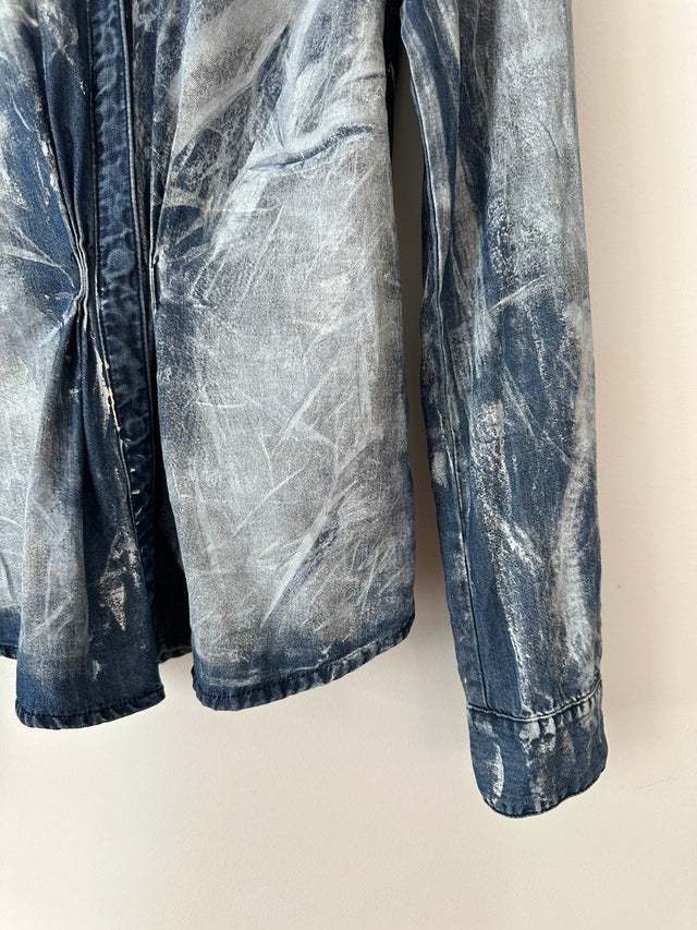 NOBODY DENIM - DENIM SHIRT - M-Shirts-UPTOWN VINTAGE-UPTOWN LOCAL