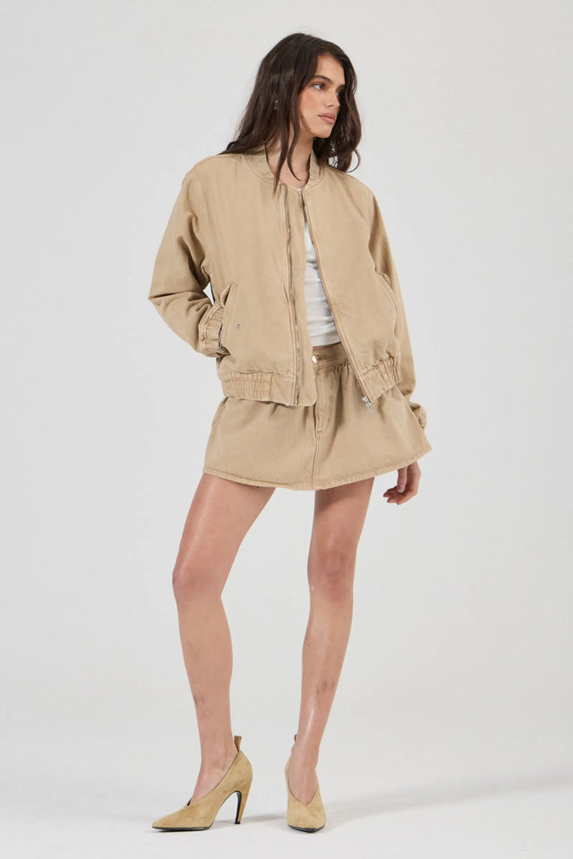 ROLLAS - Rhythm Mini Skirt - Dune