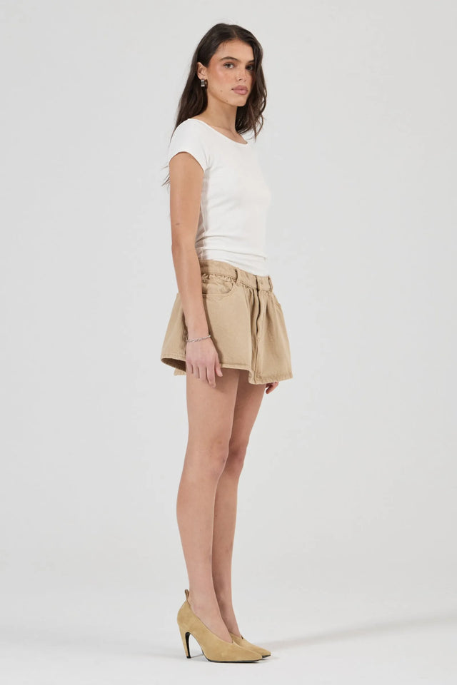 ROLLAS - Rhythm Mini Skirt - Dune
