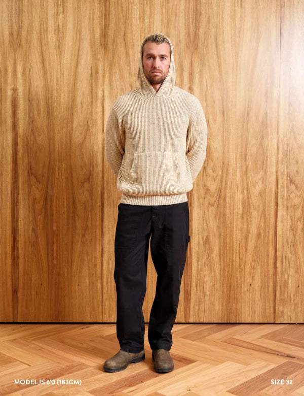 MR. SIMPLE - Carpenter Pant - Vintage Black-Pants-Mr. Simple-30-UPTOWN LOCAL
