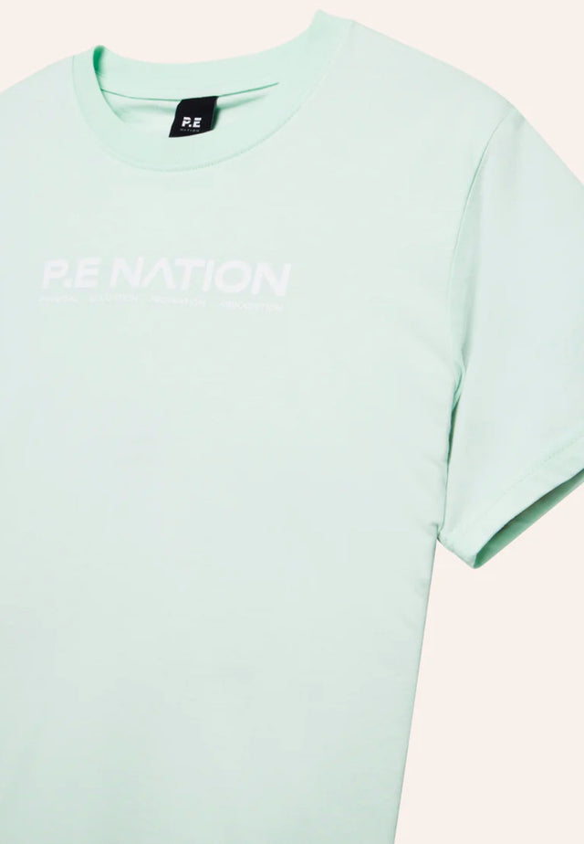 PE NATION - Aero SS Tee - Hint of Mint-T-Shirts-PE Nation-XS-UPTOWN LOCAL