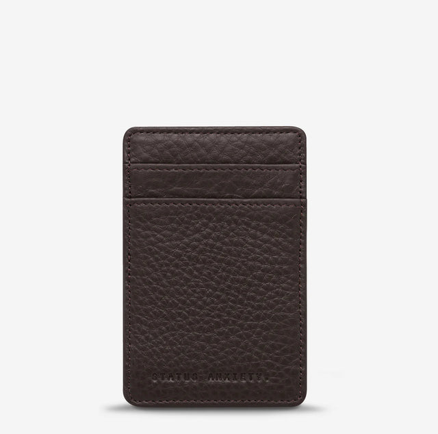 STATUS ANXIETY - Flip-Wallets-Status Anxiety-Choc-UPTOWN LOCAL