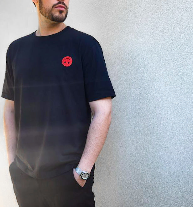 Smyle Club Tee - Black-T-Shirts-Dead Smyle-XS-UPTOWN LOCAL