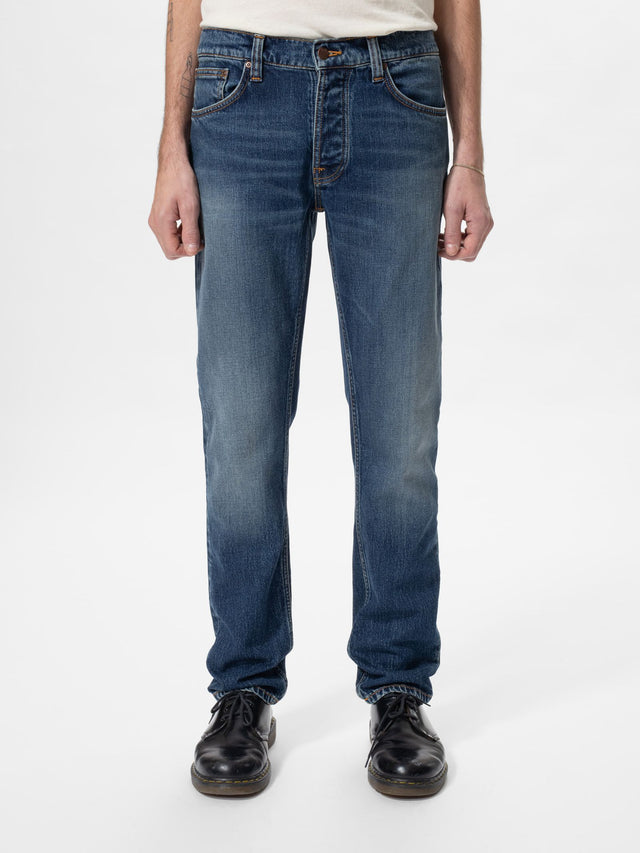 NUDIE JEANS - Solid Ollie - Wild Blue-Denim-Nudie Jeans-30/30-UPTOWN LOCAL