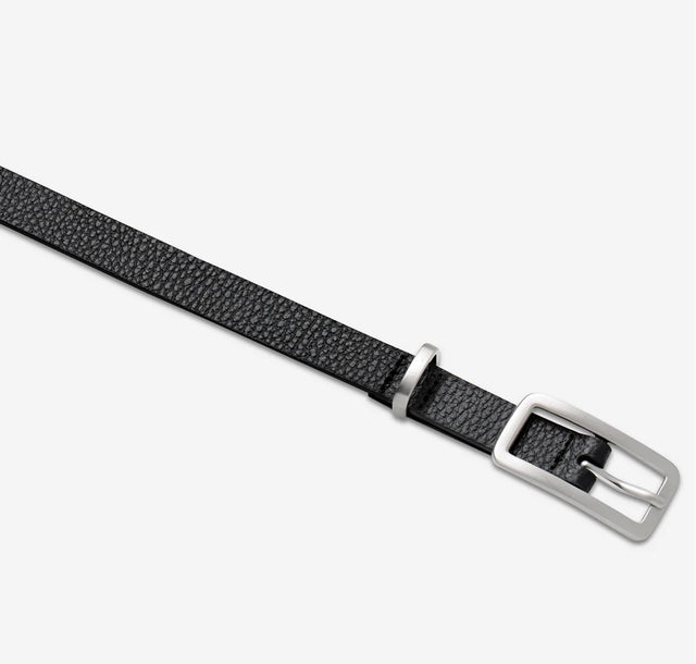 STATUS ANXIETY - Muse Belt - Black / Silver-Belts-Status Anxiety-S/M-UPTOWN LOCAL