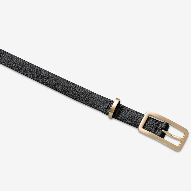 STATUS ANXIETY - Muse Belt - Black / Gold-Belts-Status Anxiety-S/M-UPTOWN LOCAL