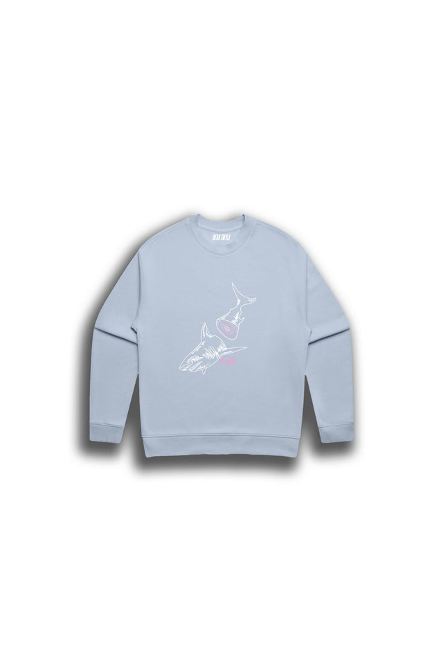 DEAD SMYLE - Great Whyte Sweater - Glacier-Sweaters-Dead Smyle-S-UPTOWN LOCAL