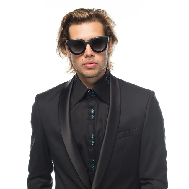 VALLEY - A Dead Coffin Club - Matte to Gloss Black / Black Gradient Polarised Lens-Sunglasses-Valley-UPTOWN LOCAL