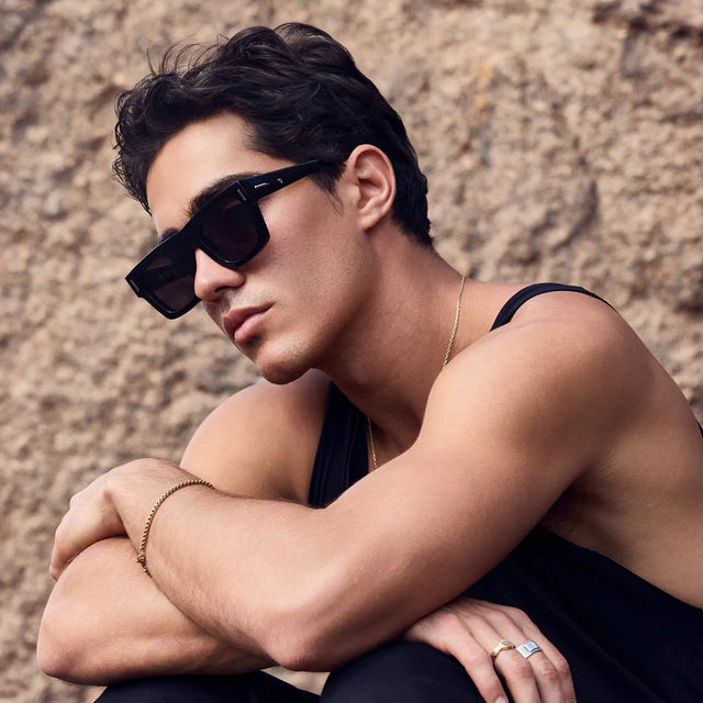 VALLEY - Alta II - Gloss Black / Black Polarised Lens-Sunglasses-Valley-UPTOWN LOCAL