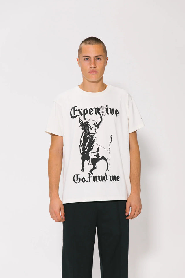 Something Very Special - Taurus Boxy Tee - White-T-Shirts-Something Very Special-S-UPTOWN LOCAL
