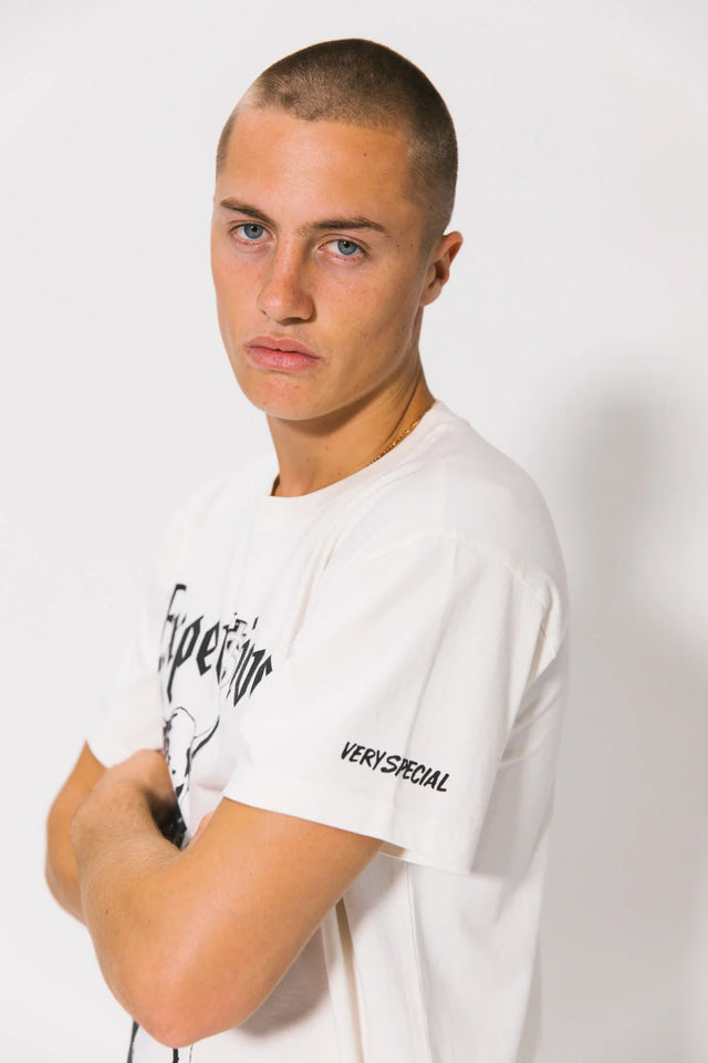 Something Very Special - Taurus Boxy Tee - White-T-Shirts-Something Very Special-S-UPTOWN LOCAL