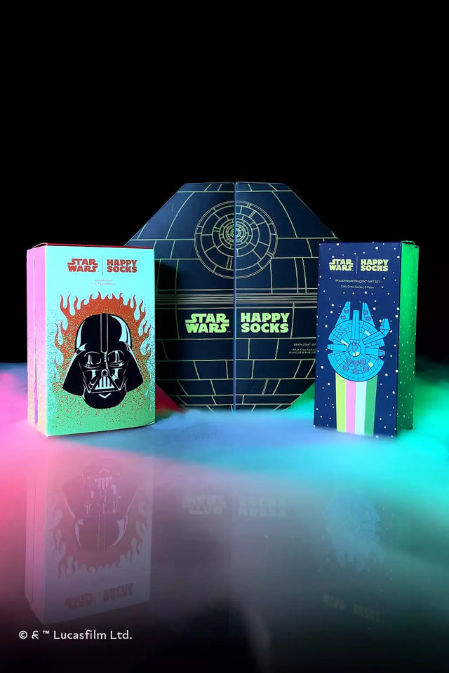 Star Wars Gift Set 6 Pack - 41-46-Socks-Happy Socks-UPTOWN LOCAL