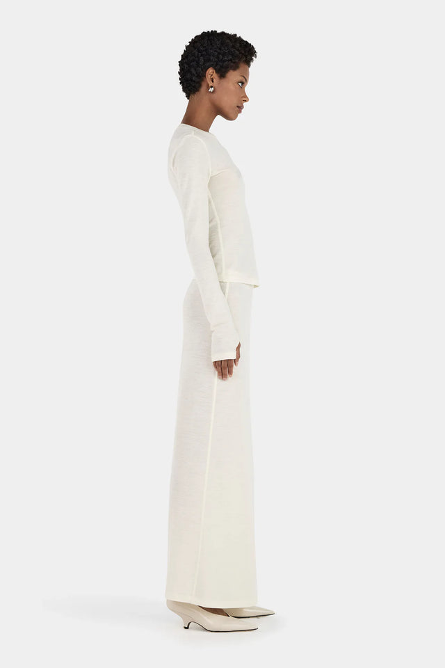 HANSEN & GRETEL - Lupe Wool Top - Ivory-Sweaters-Hansen and Gretel-XS-UPTOWN LOCAL