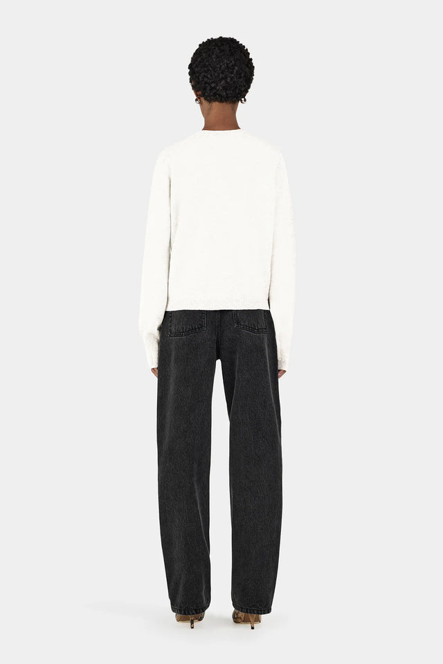 HANSEN & GRETEL - Dolly Cashmere Cardigan - Ivory-Sweaters-Hansen and Gretel-XS-UPTOWN LOCAL