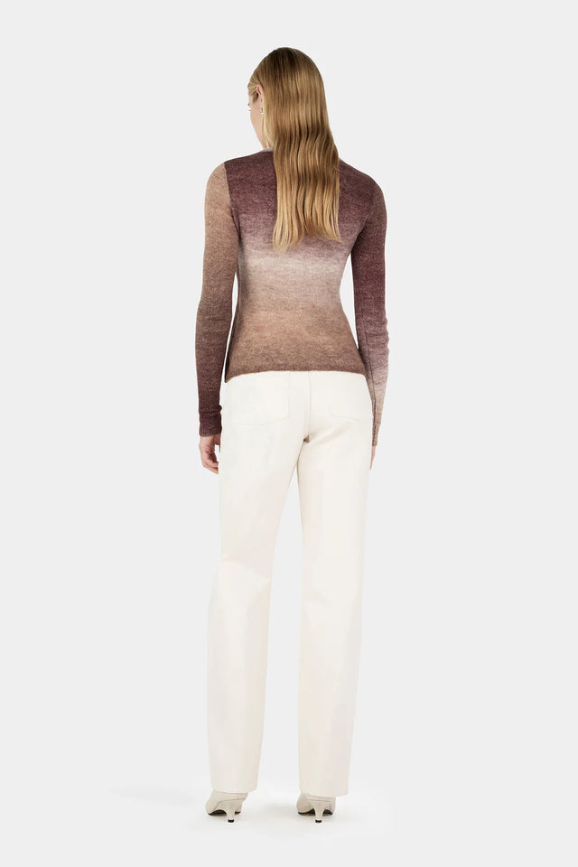 HANSEN & GRETEL - Sylvie Knit Top - Mocha Marle-Tops-Hansen and Gretel-XS-UPTOWN LOCAL