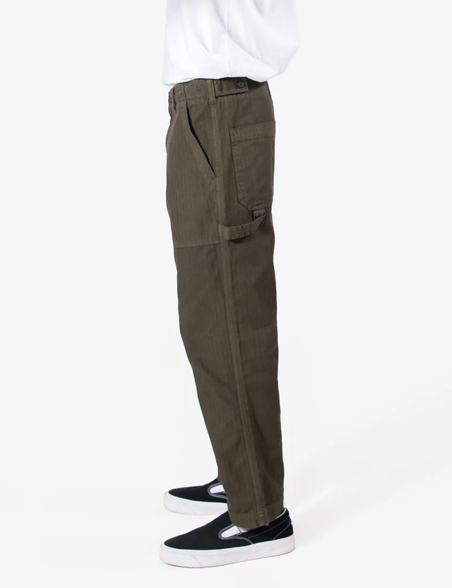 MR SIMPLE - Carpenter Pant - Dark Green-Pants-Mr. Simple-30-UPTOWN LOCAL