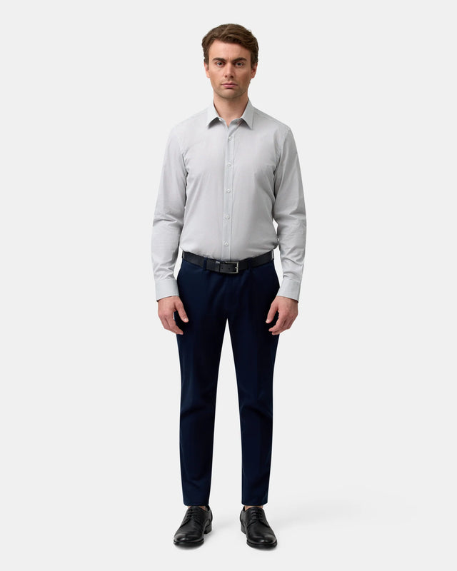 BROOKSFIELD - Stretch Performance Reg Fit - Oyster-Shirts-Brooksfield-40-UPTOWN LOCAL
