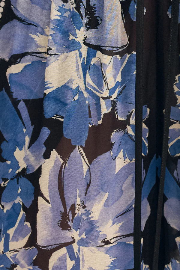 SHONA JOY - Sabine Shirt - Bluewing Mosaic-Shirts-Shona Joy-6-UPTOWN LOCAL