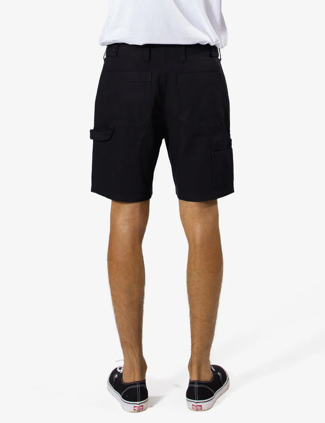 MR SIMPLE - Carpenter Walk Short - Vintage Black-Pants-Mr. Simple-30-UPTOWN LOCAL