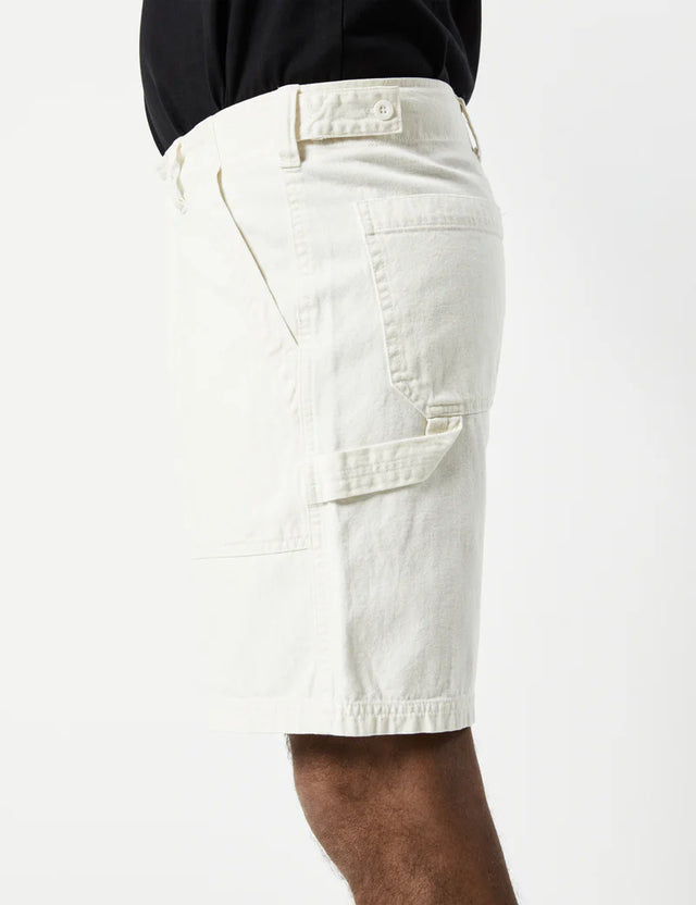 MR SIMPLE - Carpenter Walk Short - Off White-Pants-Mr. Simple-30-UPTOWN LOCAL