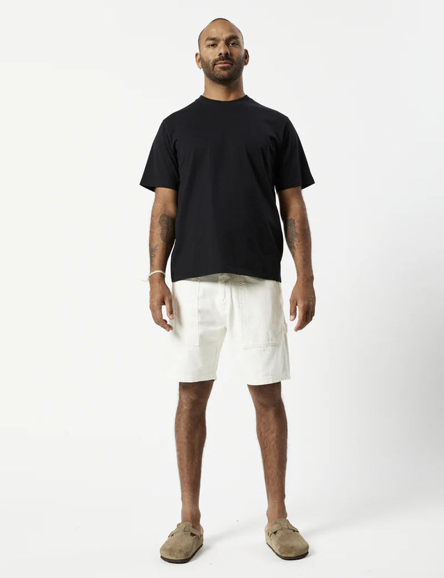 MR SIMPLE - Carpenter Walk Short - Off White-Pants-Mr. Simple-30-UPTOWN LOCAL