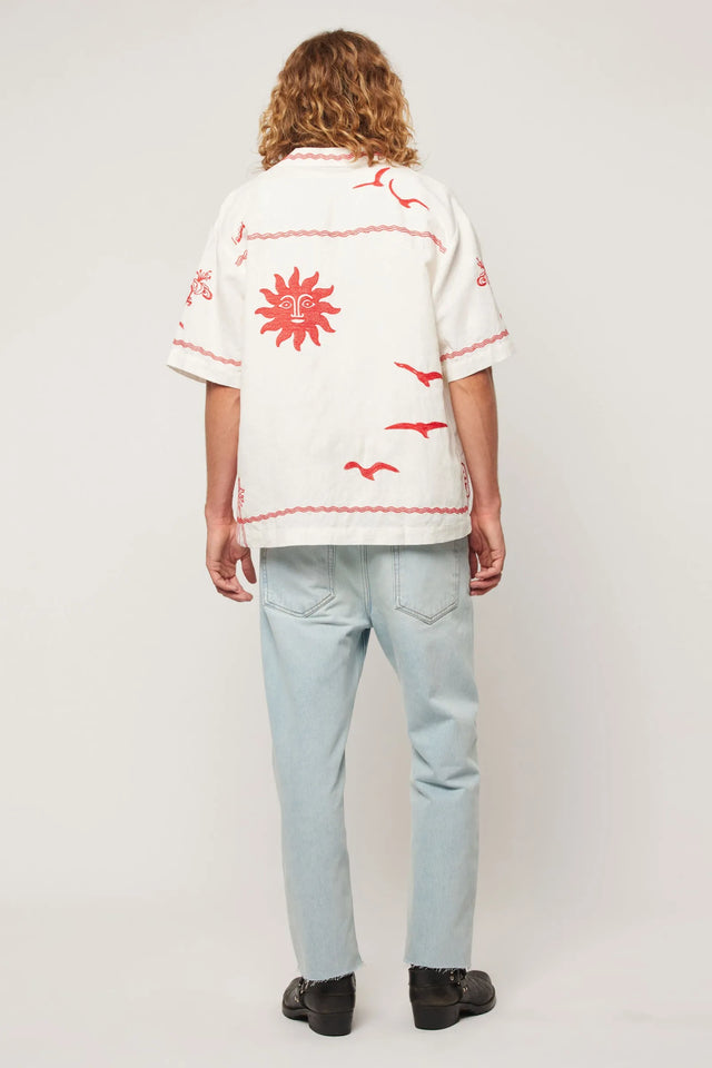 ROLLAS - It’s Sunny Bowler - Off White-Shirts-Rolla's-S-UPTOWN LOCAL
