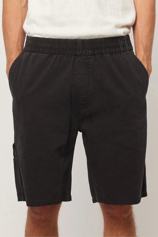 ROLLAS - Tradie Carpenter Short - Sulphur Black-Shorts-Rolla's-S-UPTOWN LOCAL