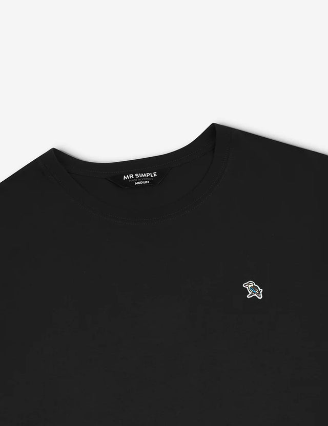 MR SIMPLE - Chapman Tee Kookaburra - Black-T-Shirts-Mr. Simple-S-UPTOWN LOCAL