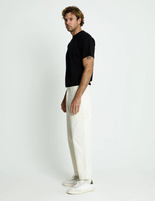 MR SIMPLE - Carpenter Pant - Off White-Pants-Mr. Simple-30-UPTOWN LOCAL
