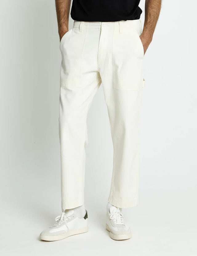 MR SIMPLE - Carpenter Pant - Off White-Pants-Mr. Simple-30-UPTOWN LOCAL