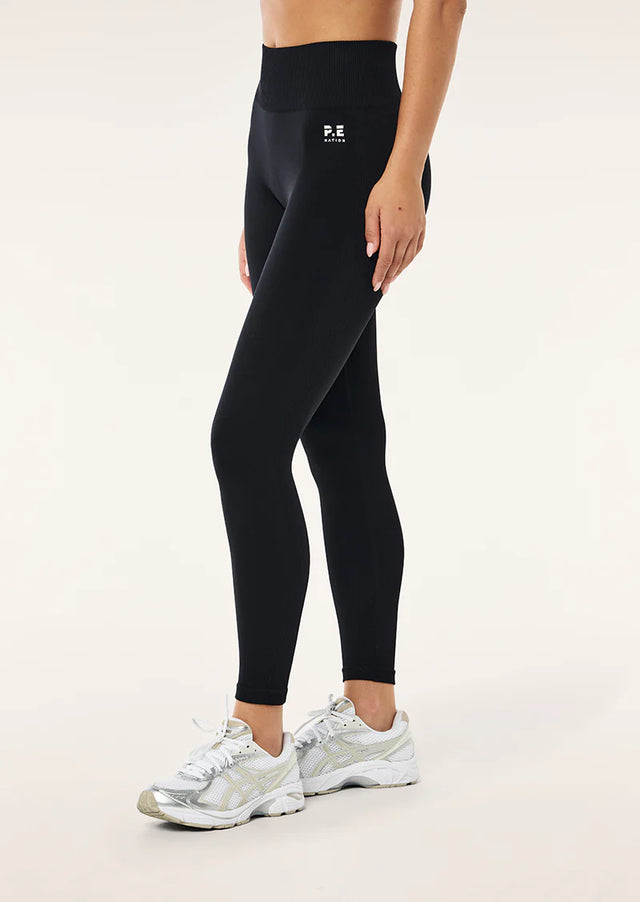 PE NATION - Restore Seamless Legging - Black-Leggings-PE Nation-S-UPTOWN LOCAL