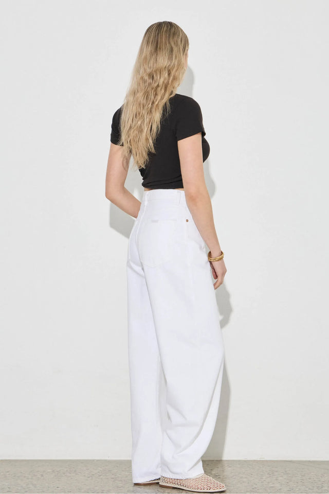 ROLLAS - Arc Barrel - White Gold-Denim-Rolla's-24-UPTOWN LOCAL