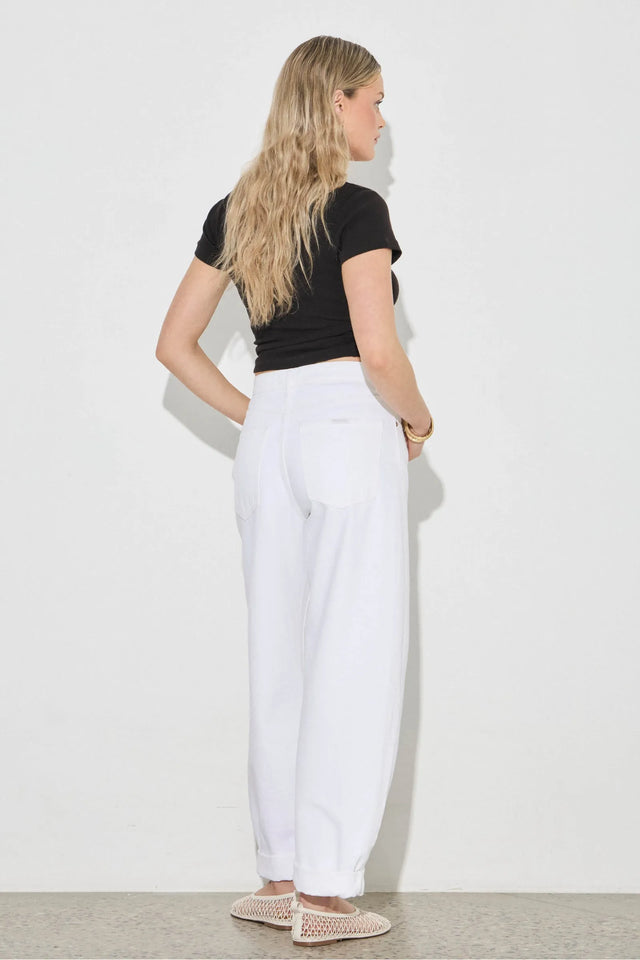 ROLLAS - Arc Barrel - White Gold-Denim-Rolla's-24-UPTOWN LOCAL