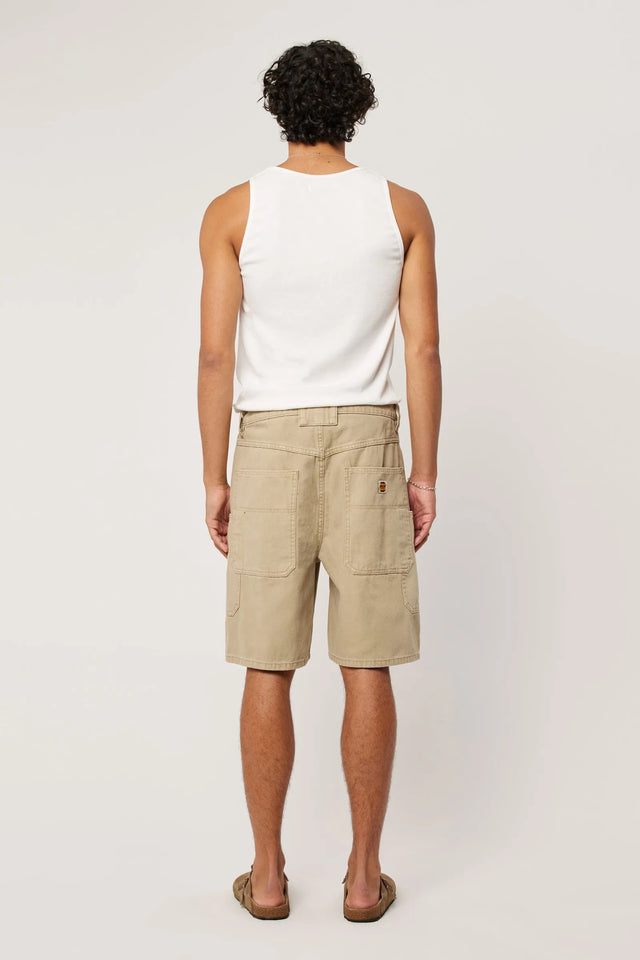 ROLLAS - Ezy Electric Canvas Short - Sand-Shorts-Rolla's-30-UPTOWN LOCAL