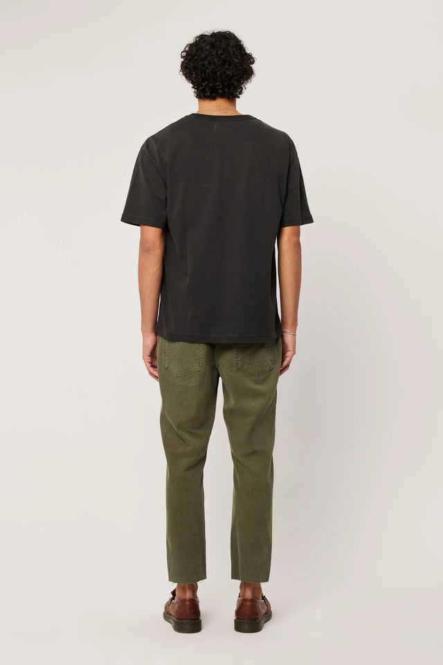 ROLLAS - Ezy Rollas Tee - Washed Black-T-Shirts-Rolla's-S-UPTOWN LOCAL