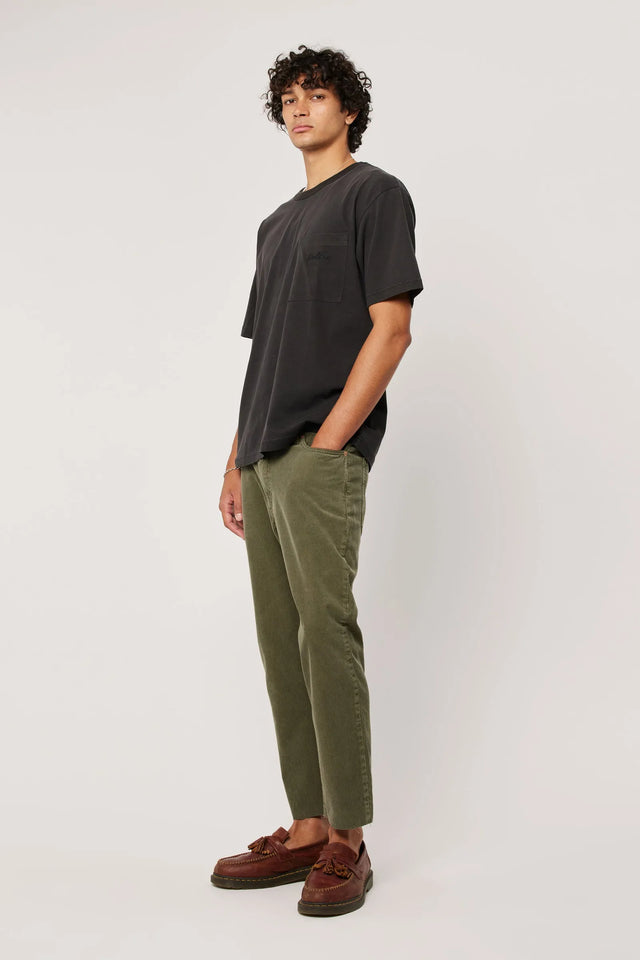 ROLLAS - Ezy Rollas Tee - Washed Black-T-Shirts-Rolla's-S-UPTOWN LOCAL