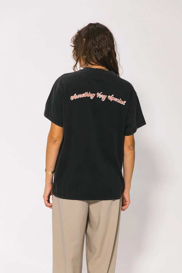 SOMETHING VERY SPECIAL - Saving Grace Vintage Tee - Black-T-Shirts-Something Very Special-S-UPTOWN LOCAL