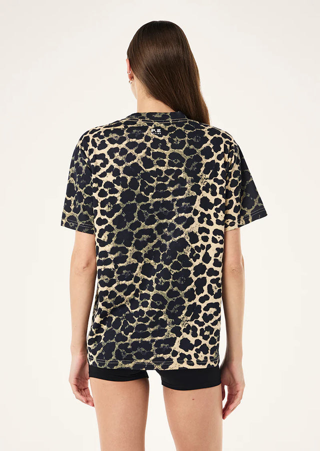 PE NATION - Heritage Tee - Leopard-T-Shirts-PE Nation-XS-UPTOWN LOCAL