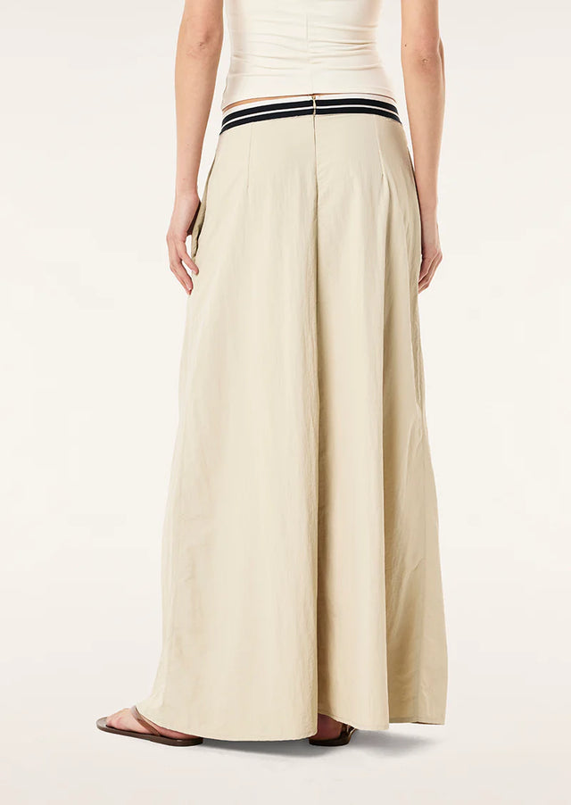 PE NATION - Avant Skirt - Oatmeal-Skirts-PE Nation-XS-UPTOWN LOCAL