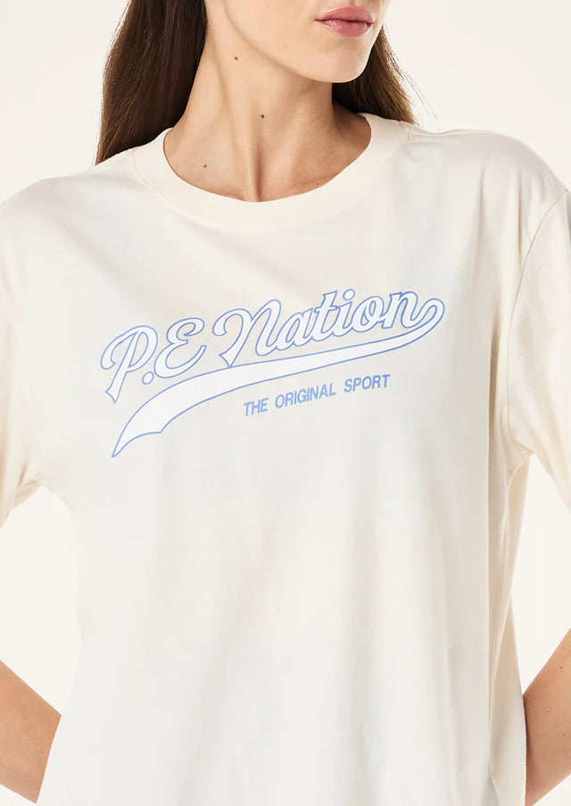 PE NATION - Formation Tee - Whisper White