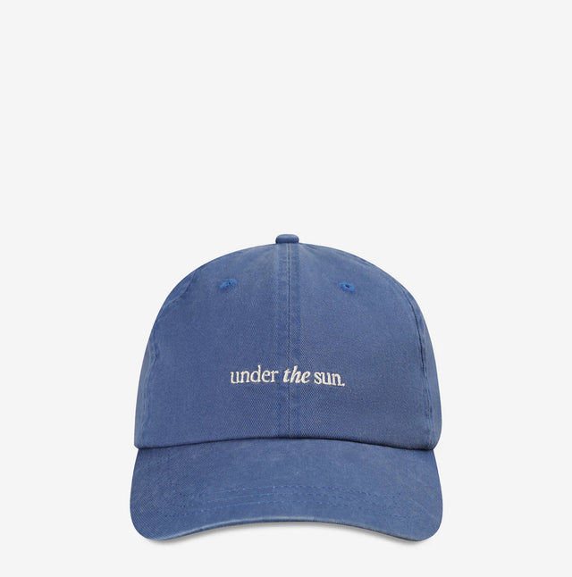 STATUS ANXIETY - Under the Sun Cap - French Blue-Caps-Status Anxiety-UPTOWN LOCAL
