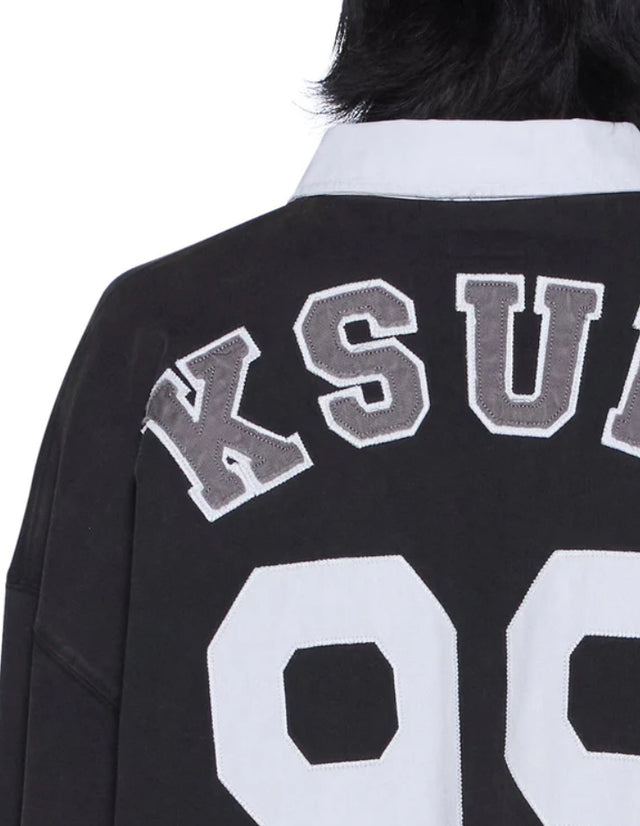 KSUBI - Duke Rugby LS Jersey - Black-Shirts-Ksubi-S-UPTOWN LOCAL