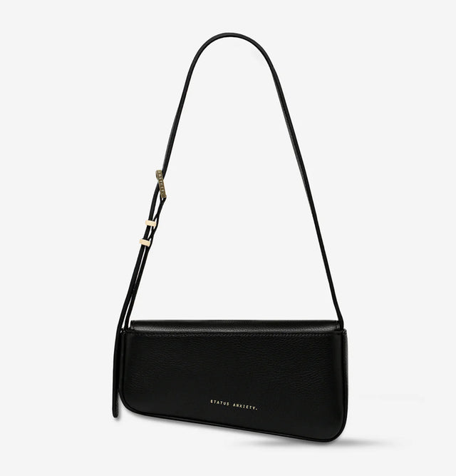 STATUS ANXIETY - Overnight Obsession - Black / Brushed Gold-Bags-Status Anxiety-UPTOWN LOCAL