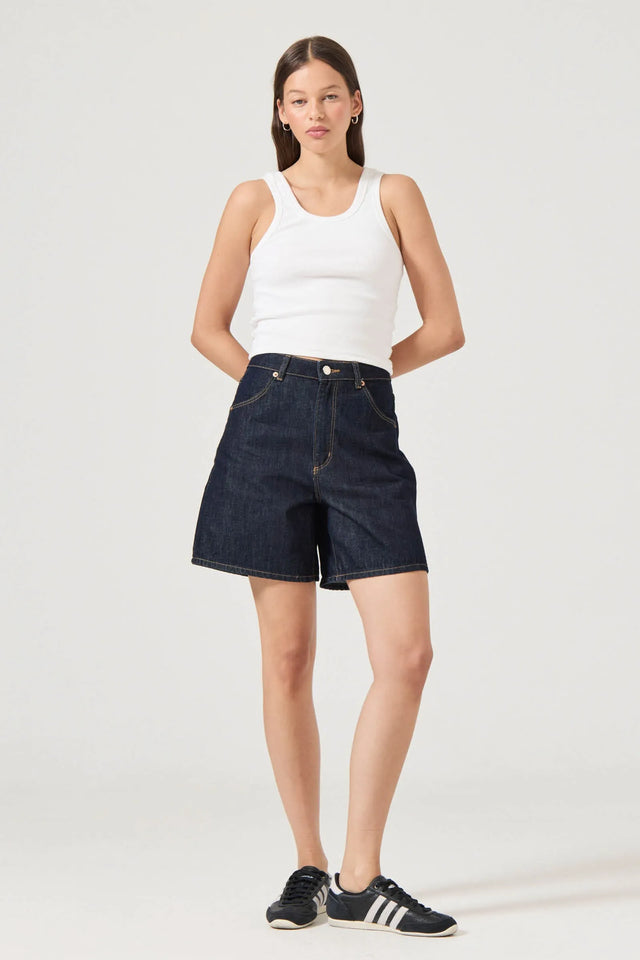 ROLLAS - Super Mirage - Rinse Denim-Shorts-Rolla's-24-UPTOWN LOCAL