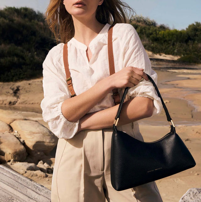 STATUS ANXIETY - Reverie - Black / Brushed Gold-Bags-Status Anxiety-UPTOWN LOCAL