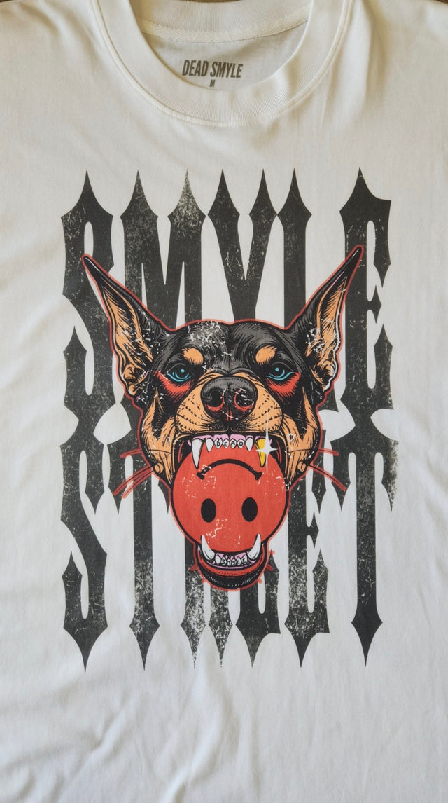 DEAD SMYLE - Big Dog Box Fit - Ghost-T-Shirts-Dead Smyle-S-UPTOWN LOCAL