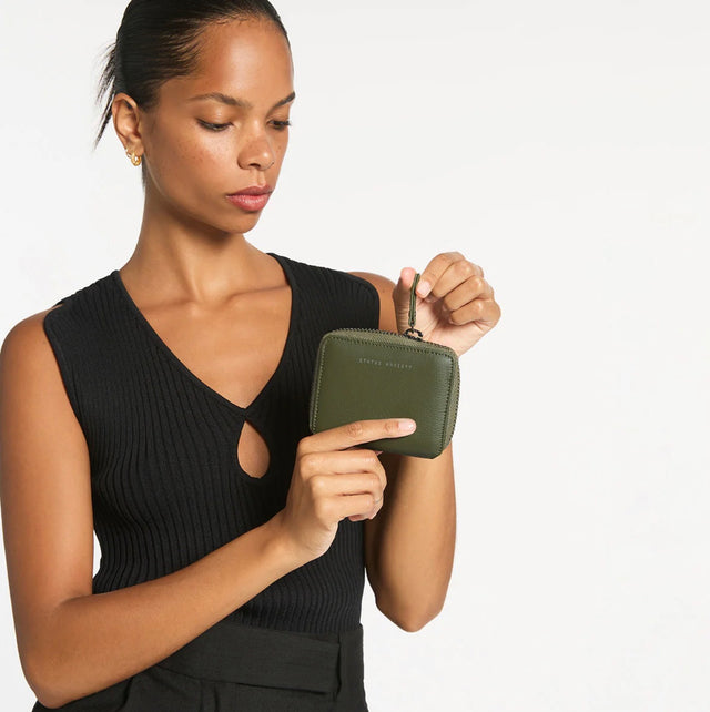 STATUS ANXIETY - Wayward - Khaki-Handbag & Wallet Accessories-Status Anxiety-UPTOWN LOCAL