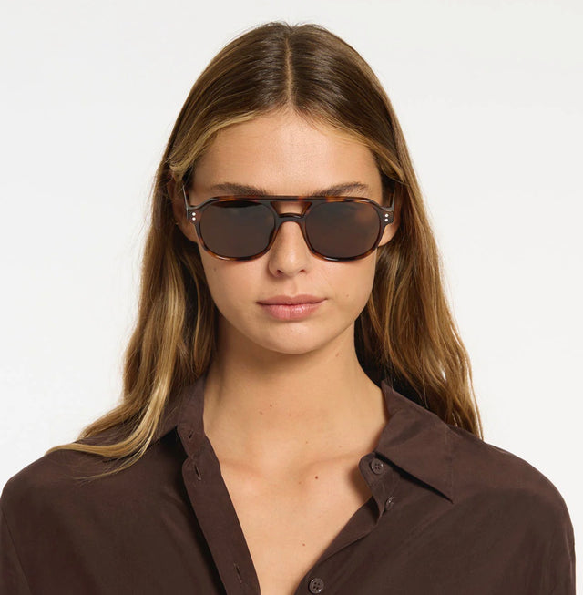STATUS ANXIETY - Subliminal - Brown Tort-Sunglasses-Status Anxiety-UPTOWN LOCAL