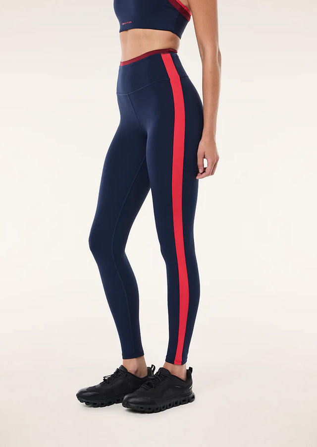 PE NATION - Covex Full Length Legging - Dark Navy-Activewear-PE Nation-6/XS-UPTOWN LOCAL